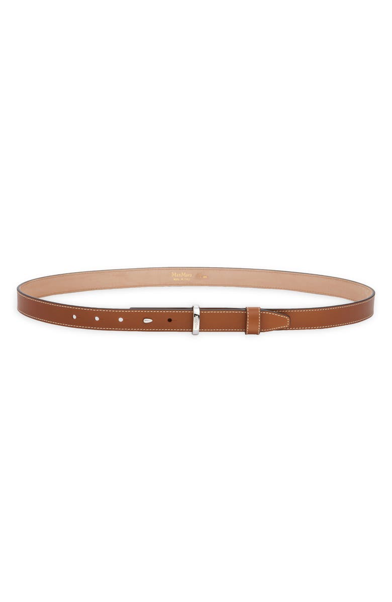 Twin Fastening Leather Belt