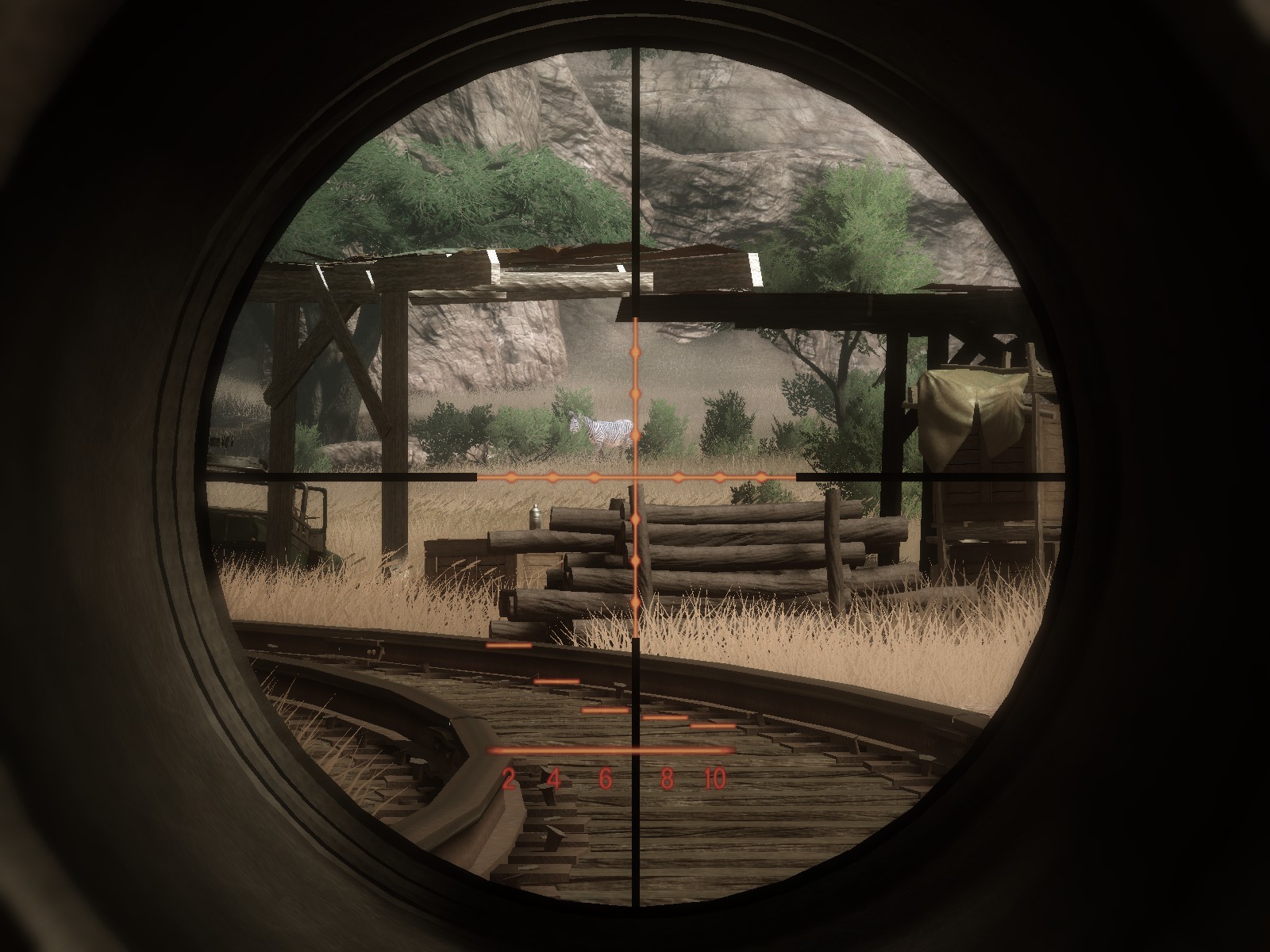 Far Cry 2 scope view