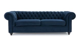 navy chesterfield sofa