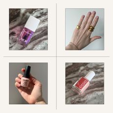 Nail perfectors graphic, featuring Dior, OPI and Essie