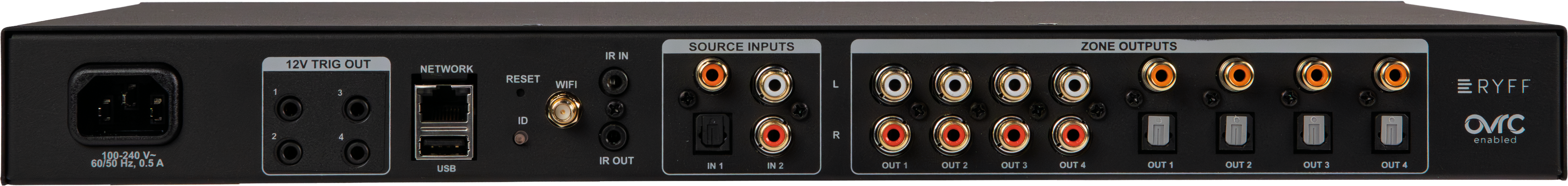 The new ADI Episode Ryff-Enabled 4-Zone Streaming Preamp.