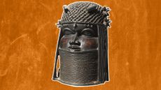 This brass head depicts an "Oba" or ruler of the Kingdom of Benin.