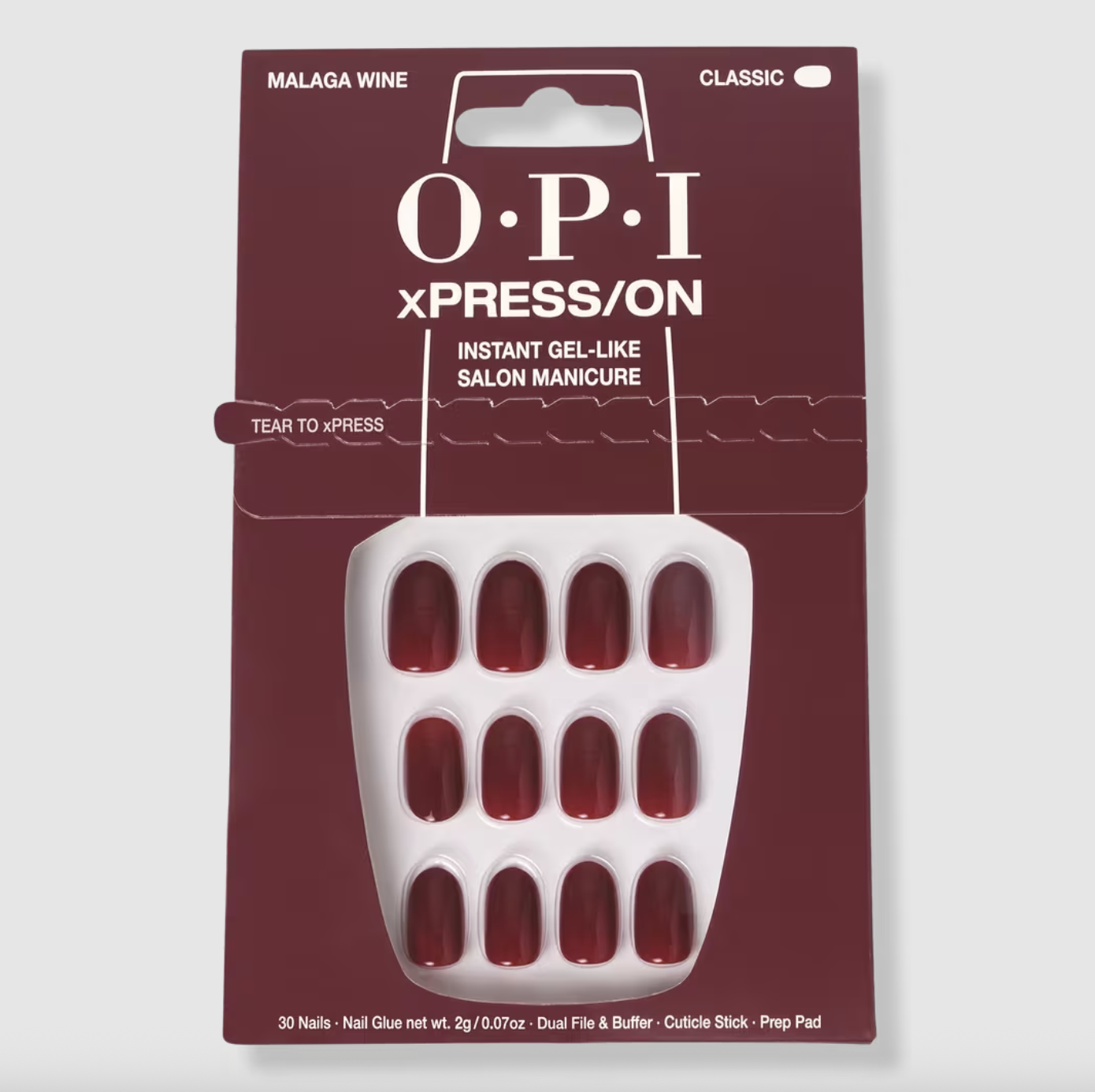 OPI, Malaga Wine Press On Nails