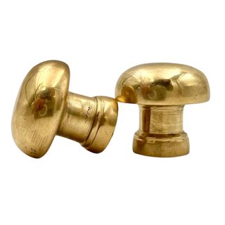 Unlacquered Brass Knobs