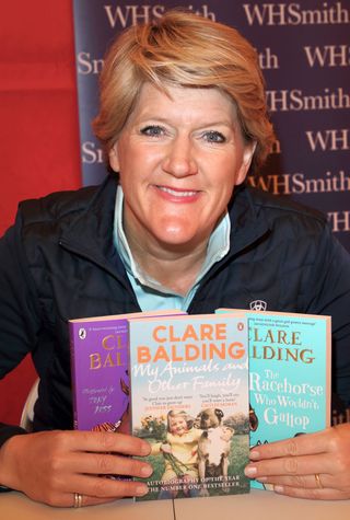 Clare Balding is also an author.