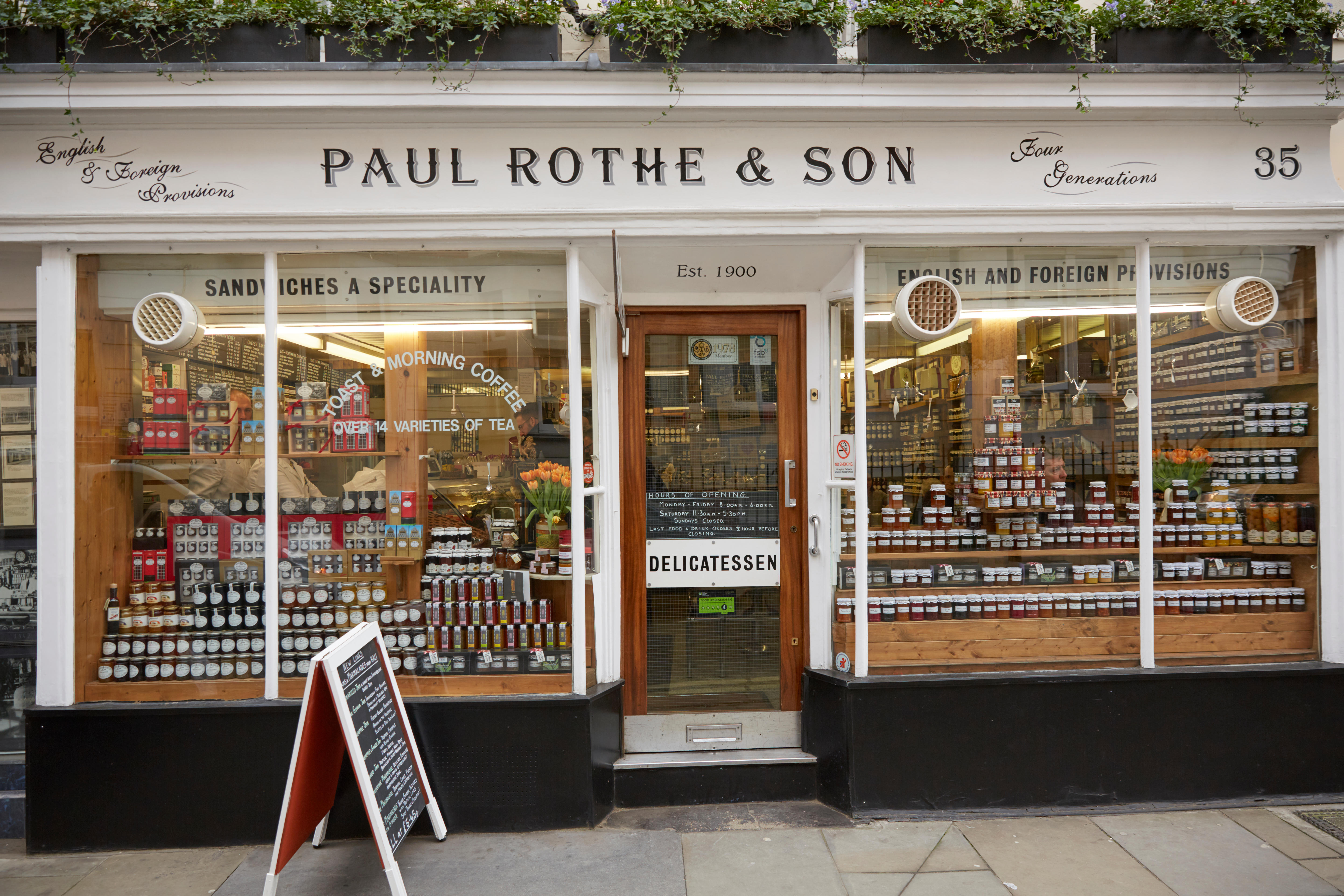 Paul Rothe &amp;amp; Son sandwich shop facade