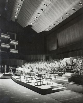 After more than 60 years, Day's Royal Festival Hall auditorium seating is still in use