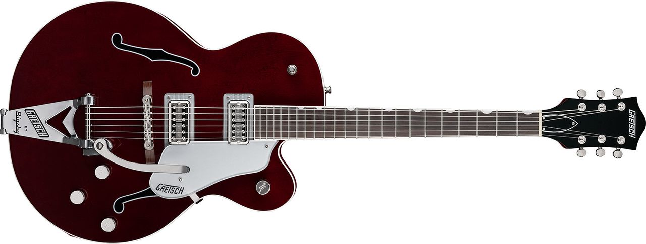 Gretsch G6119T-ET Players Edition Tennessee Rose Electrotone Hollow Body String-Thru Bigsby Deep Cherry Stain