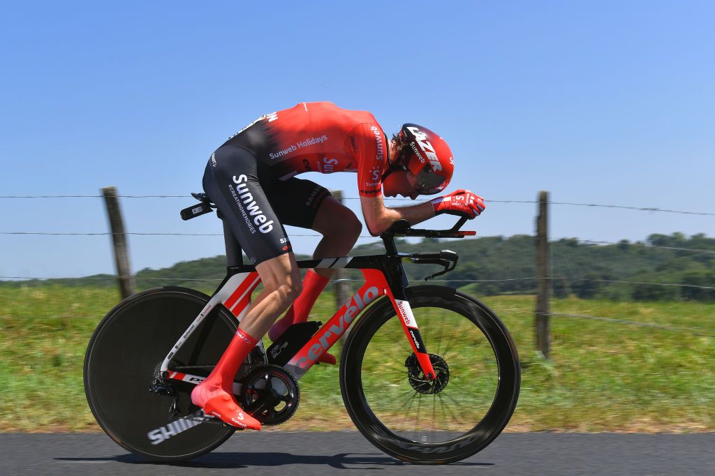 Haga getting super-aero during stage 13