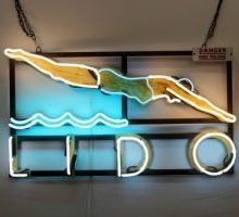 Lido neon sign, £2,500, Gods Own Junkyard