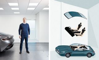 Marek Reichman, Aston Martin’s design director And bespoke interior and active aerodynamic bodywork