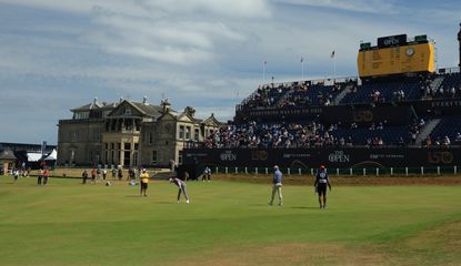 St Andrews 18th hole