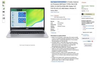 Acer Aspire 5 A515 Ryzen 7 5700U