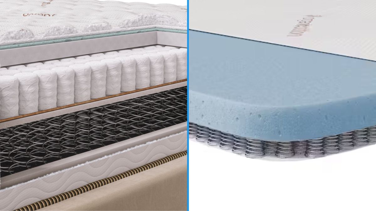 The Saatva Micro-Coil Hybrid Mattress Topper vs the Saatva Classic Hybrid Mattress