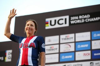 Amber Neben (USA) back on the top step of the Worlds podium