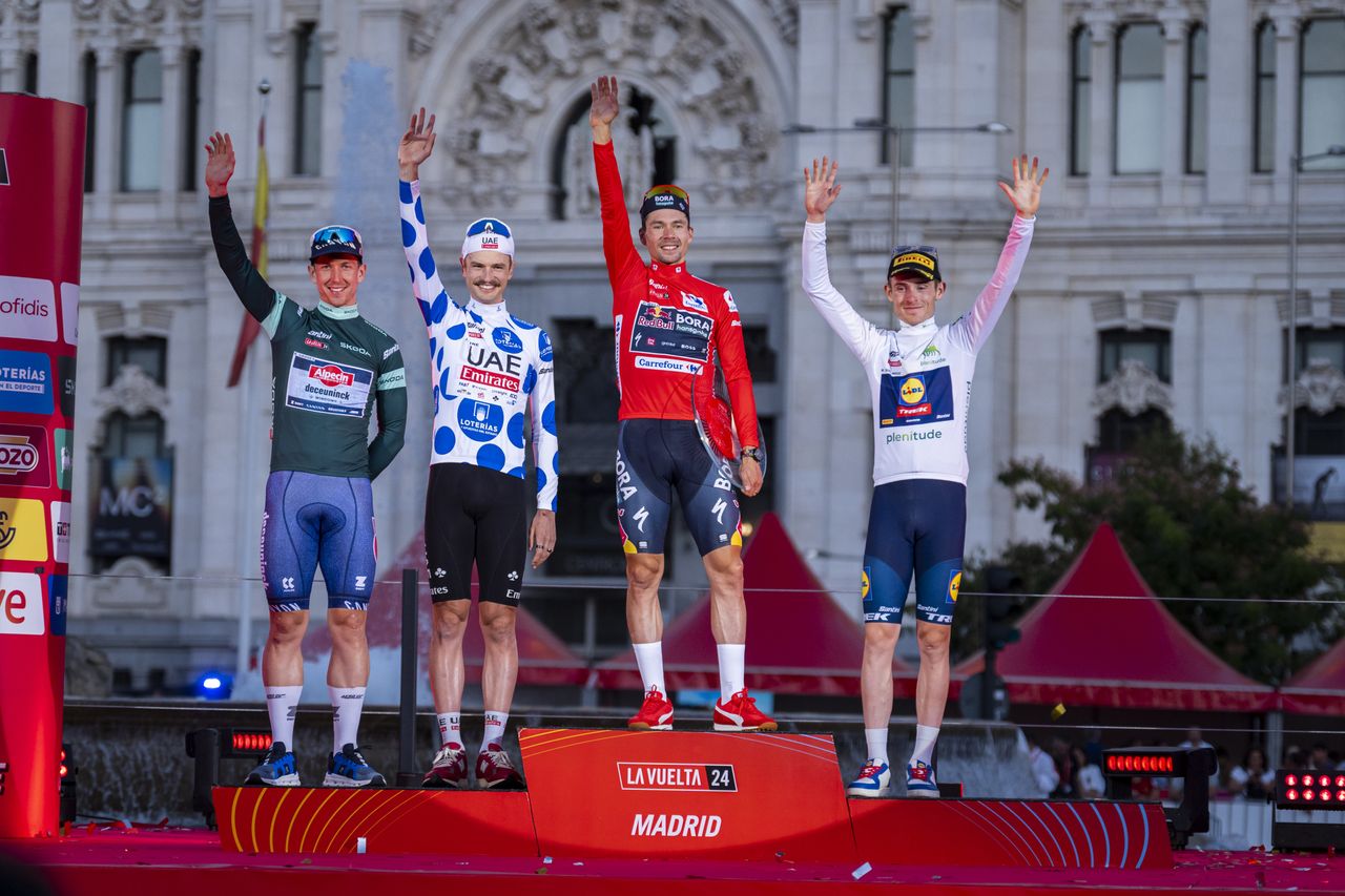 Vuelta a Espa&amp;ntilde;a jersey winners 2024.