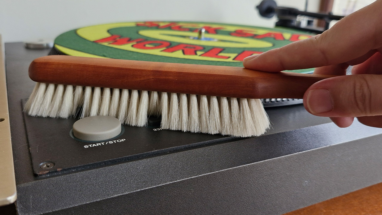 How to clean your record player