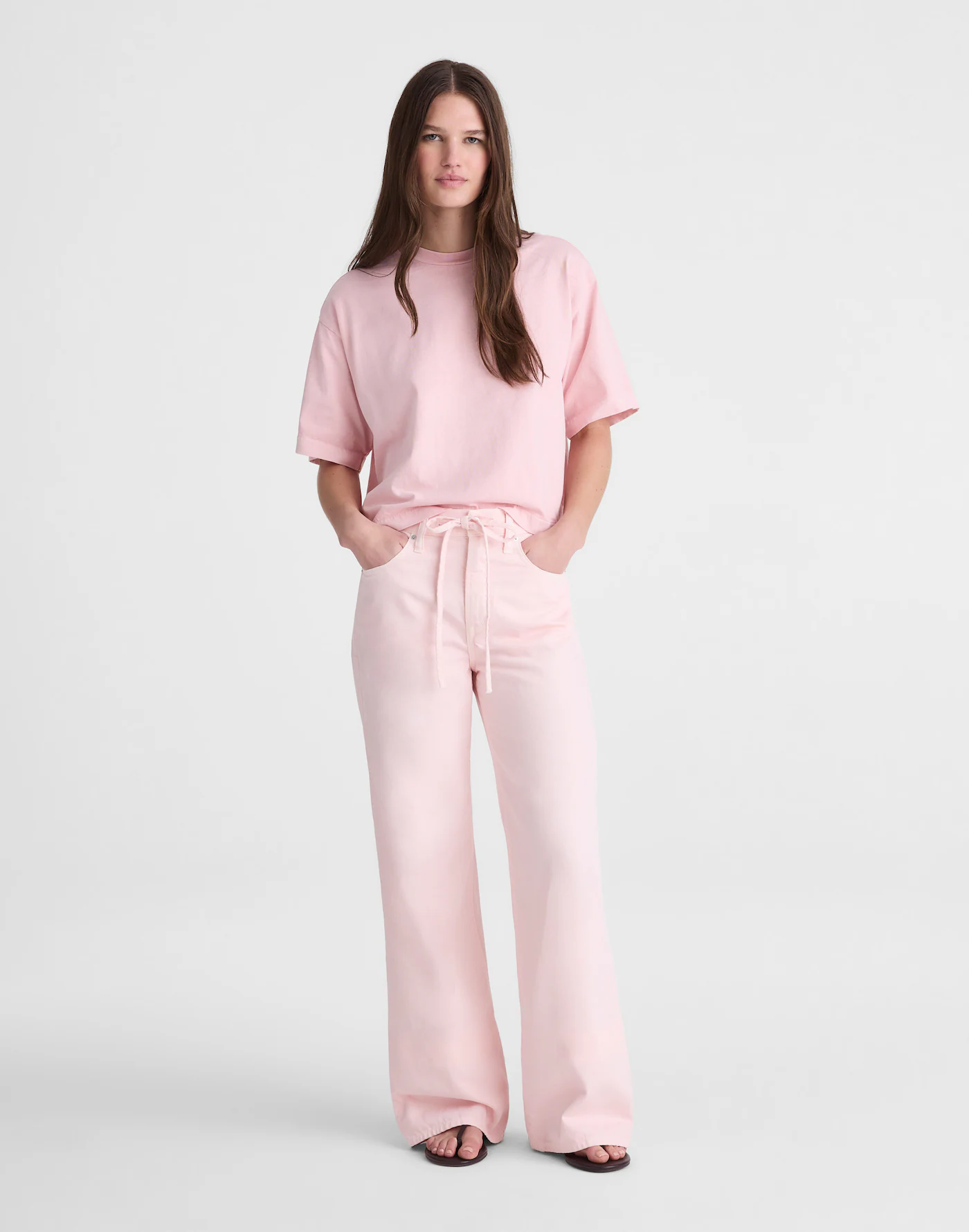 Madewell X Shopbop Ultimate Wide-Leg Jean in Airy Denim