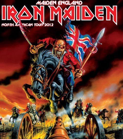 iron maiden tour dates 2012