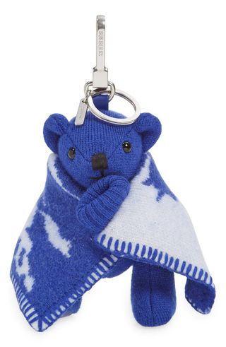 Thomas Bear in Ekd Blanket Bag Charm