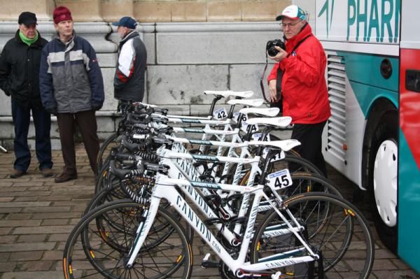 The Omega Pharma Lotto bikes