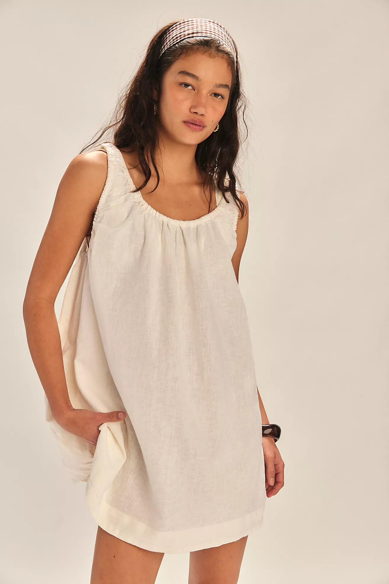 Amanda Cotton-Linen Mini