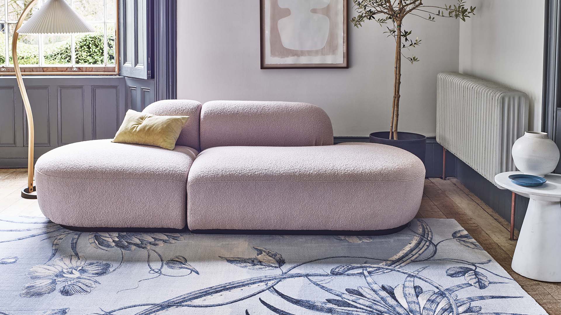 Floral rug