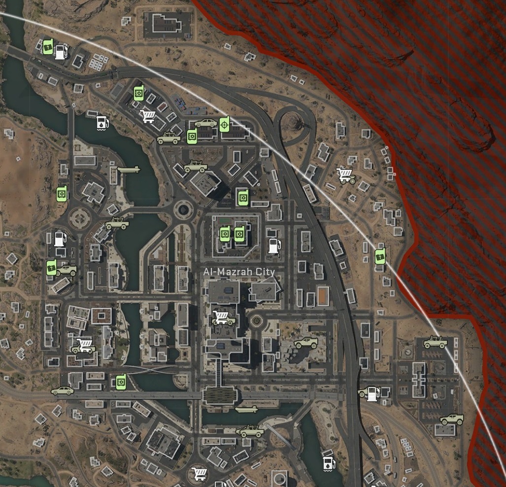 Карта Warzone 2 - карта города Аль-Мазра