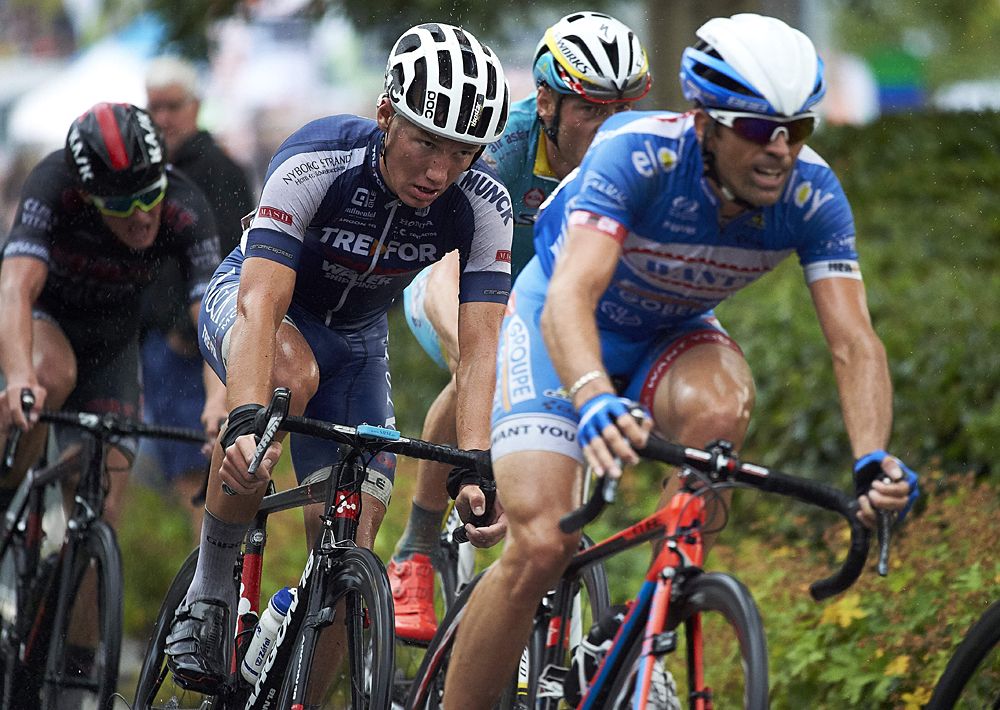 Asbjorn Kragh Andersen (Team Trefor - Blue Water) in the final breakaway