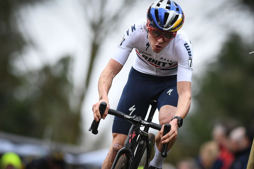 British cyclo-cross champion Tom Pidcock got his 2020 road season under way at the European Championships in late August