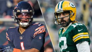 Justin Fields and Aaron Rodgers will face off in the Bears vs Packers live stream