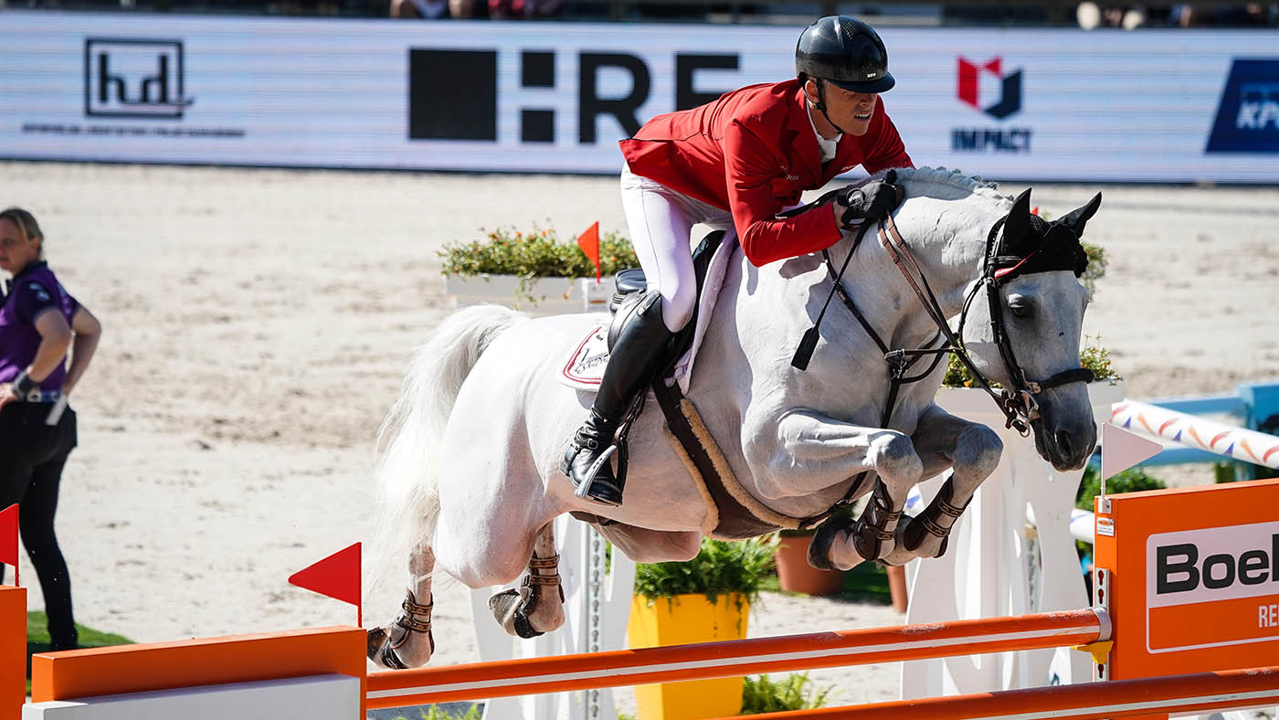 Austrian showjumper Max K&uuml;hner has announced Chardonnay 79 will retire from competition for stud duties