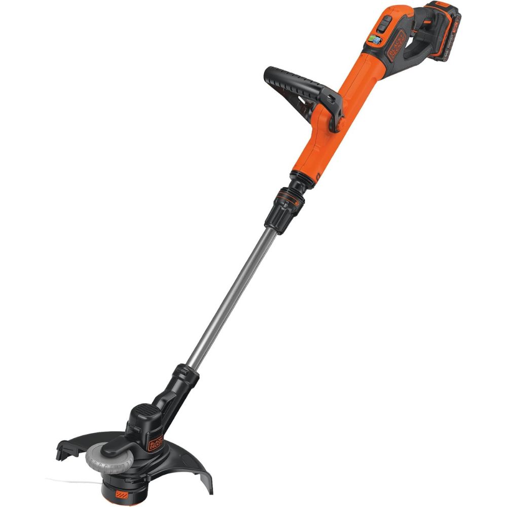 BLACK+DECKER POWERCONNECT Strimmer cut out on white background
