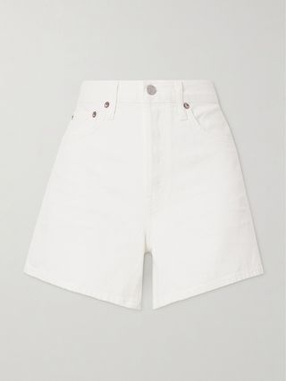 Parker Long Clean Denim Shorts