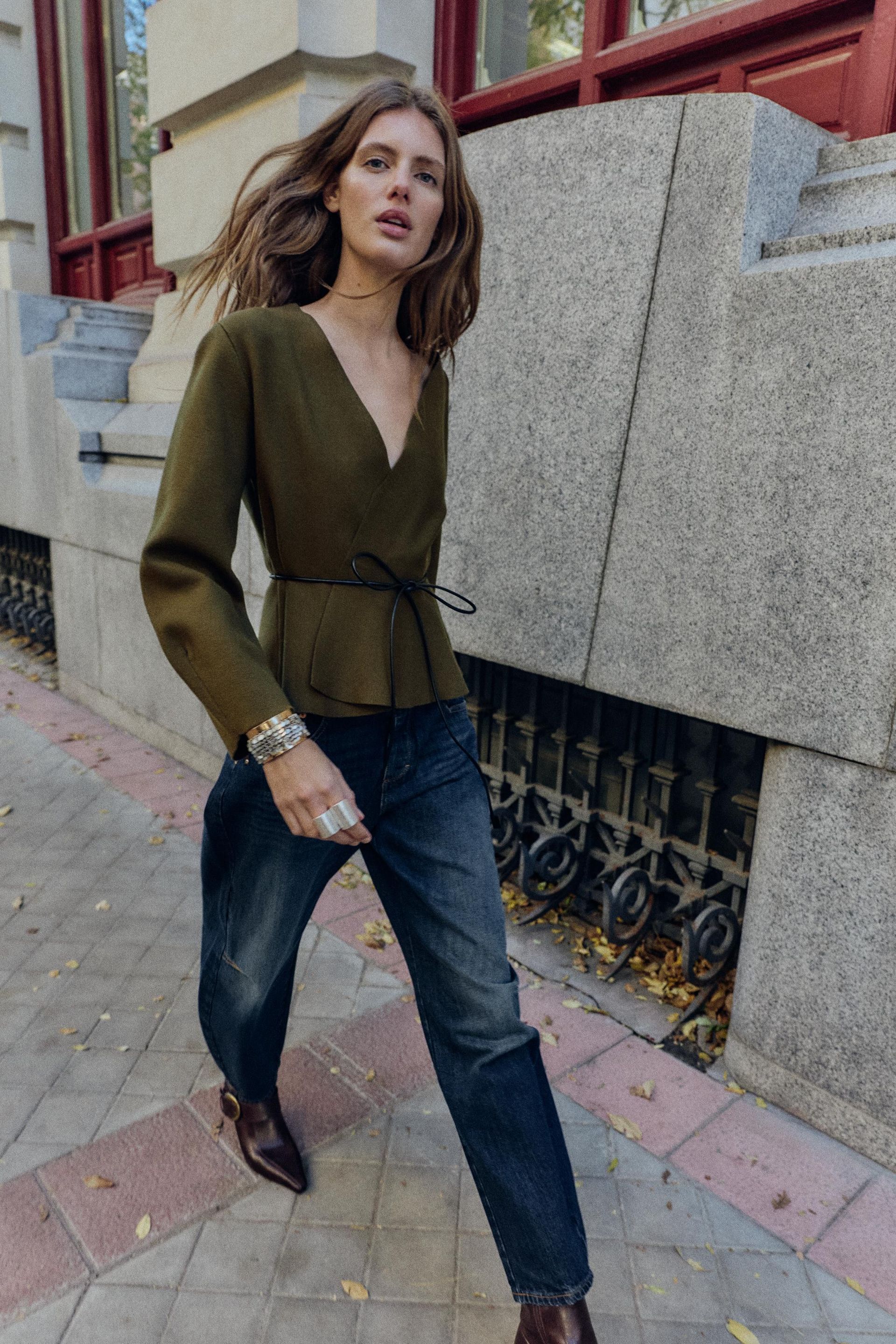 Cardigan With Belt
