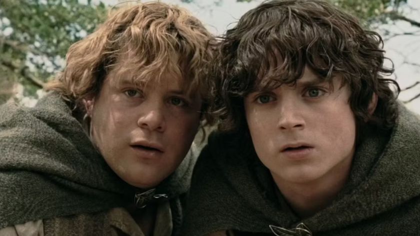 Sean Astin and Elijah Wood in The Lord of the Rings