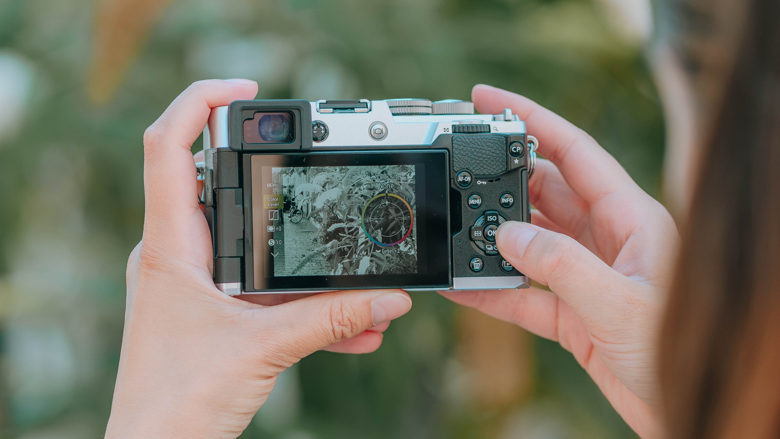The OM System PEN compact mirrorless camera