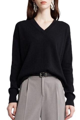 V-Neck Cashmere Sweater