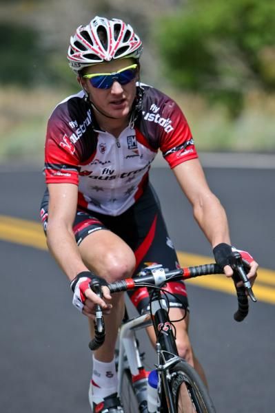 David Tanner (Fly V Australia) sitting comfortably in the break.