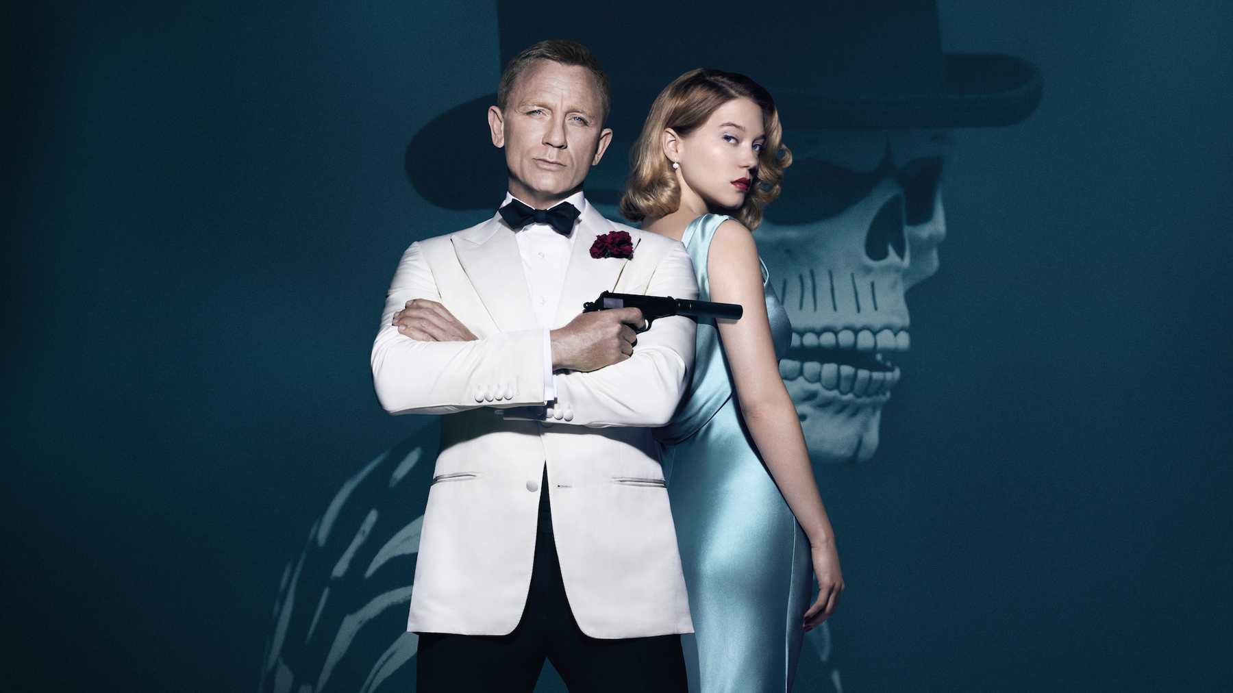 A promotional image for the James Bond movie Specter