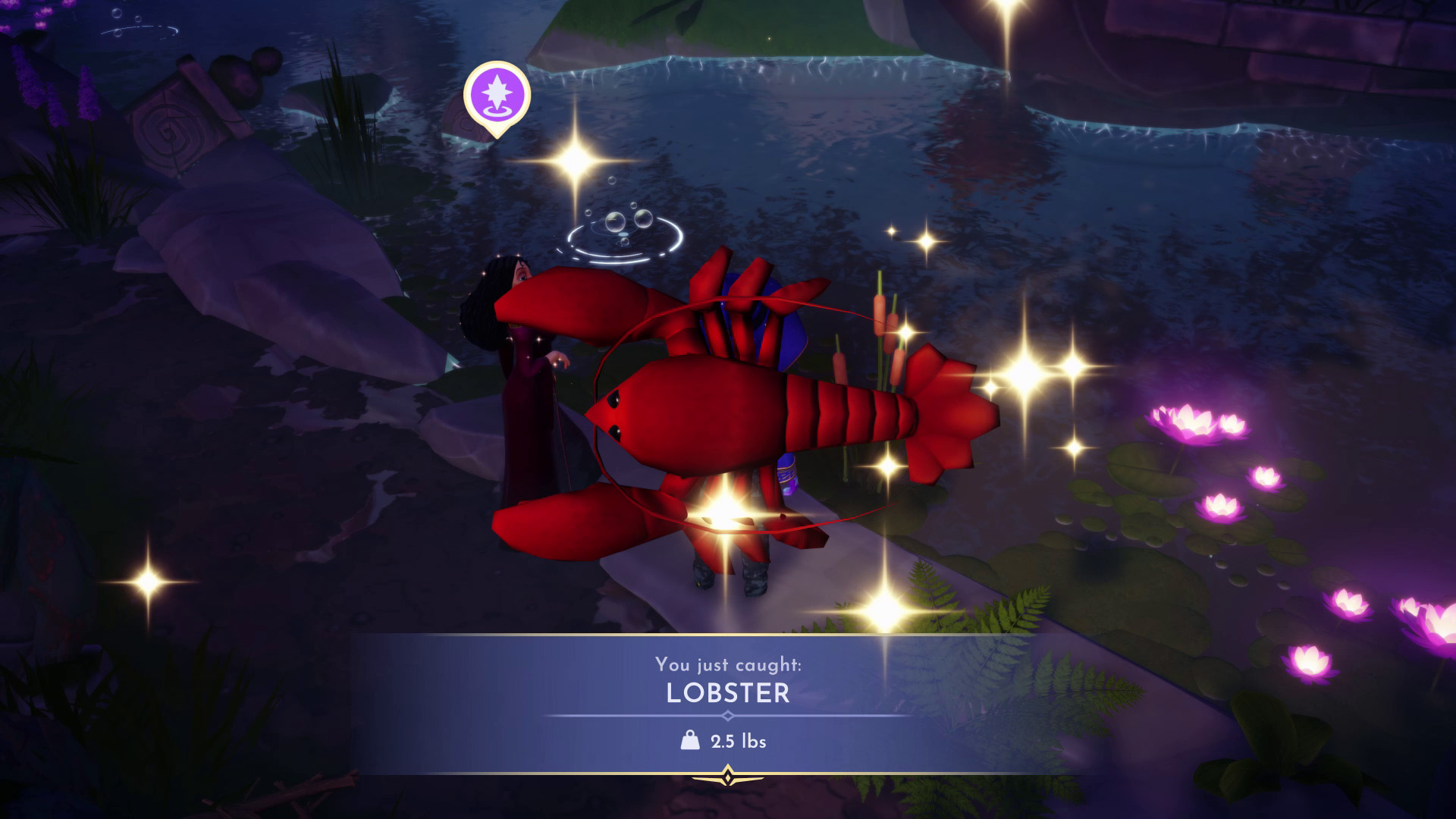 How to catch Disney Dreamlight Valley Lobsters to make Lobster Rolls