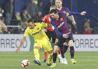 Lionel Messi helped title-chasing Barcelona salvage a 4-4 draw at Villarreal in midweek
