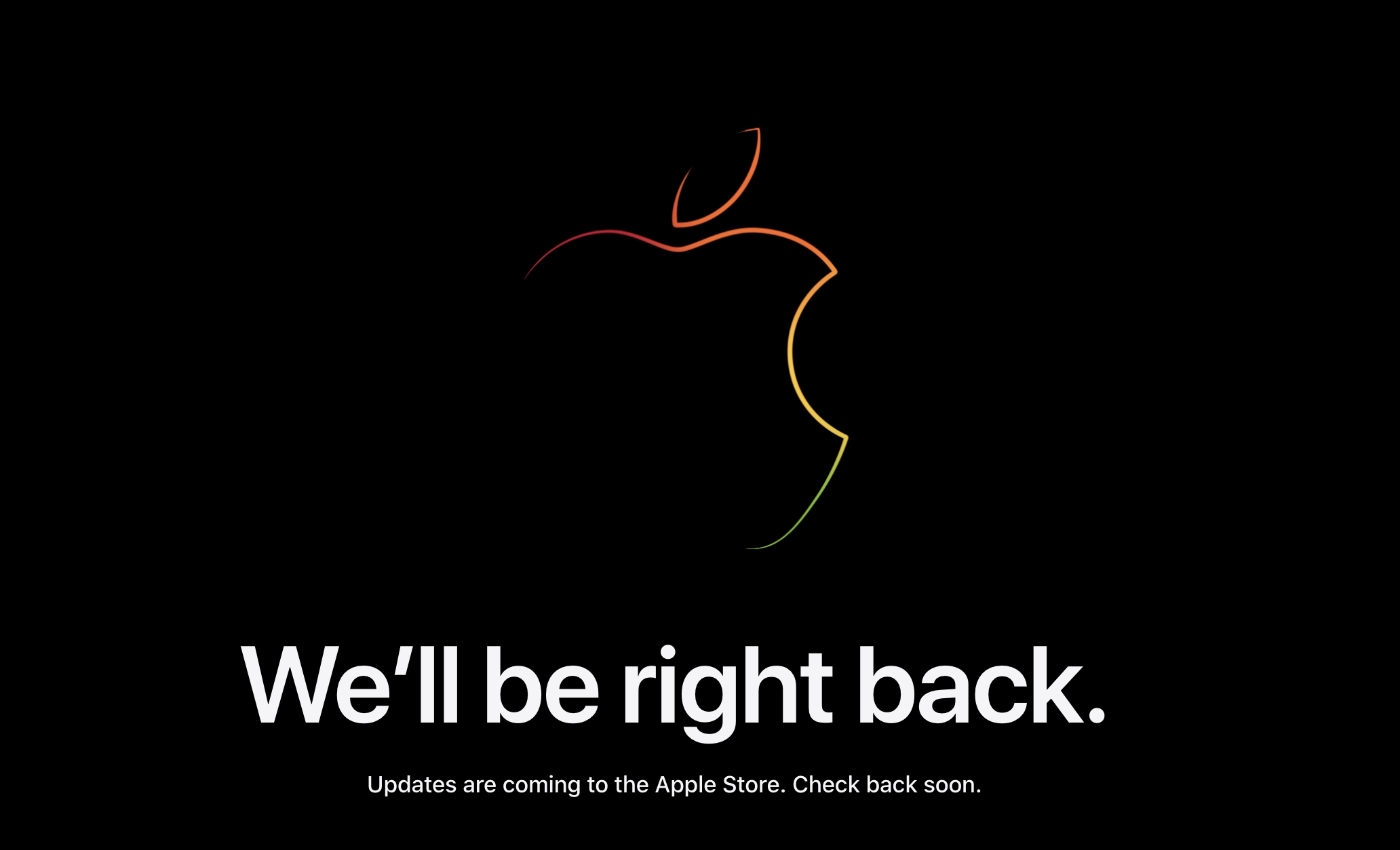 Apple Store caído