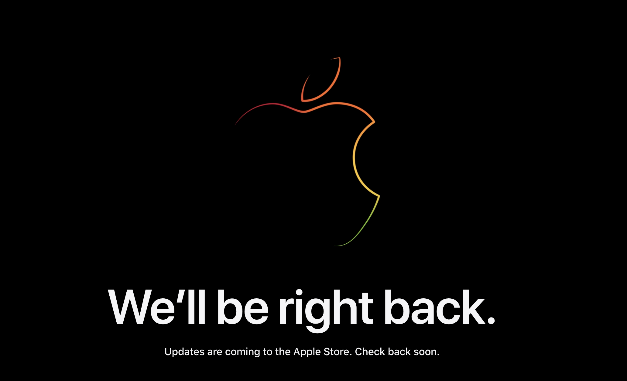 Apple Store down