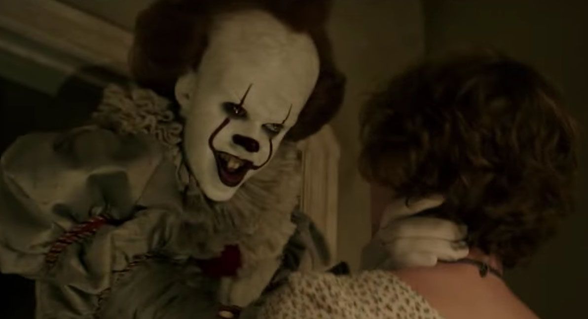 Pennywise from the movie It. 