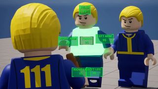 Lego Fallout game with VATS