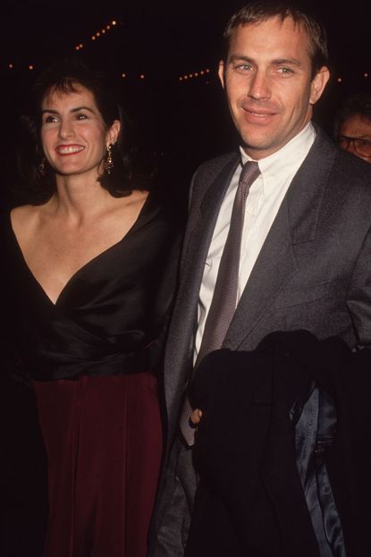 Kevin Costner and Cindy Silva