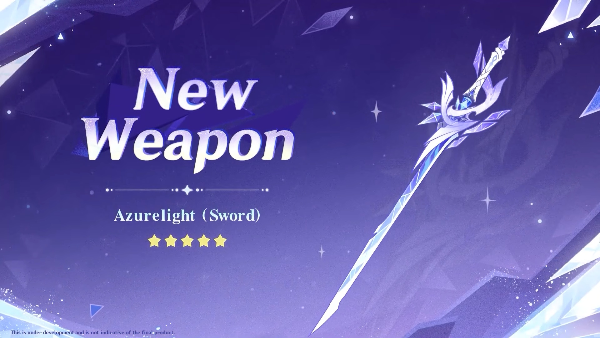 Genshin Impact banners - Skirk's signature weapon.