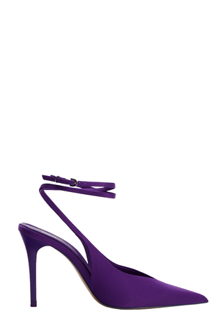 Zara Slingback Heels With Strap