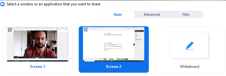 How to share your screen on Zoom